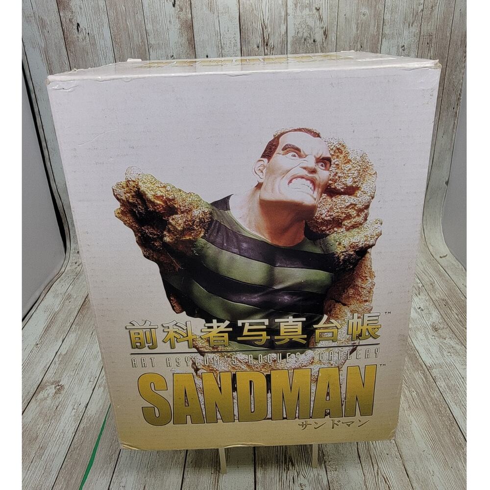 Art Asylum Rogues Gallery Sandman Bust Statue Ltd Ed #1978/6500 Spider-Man 2002